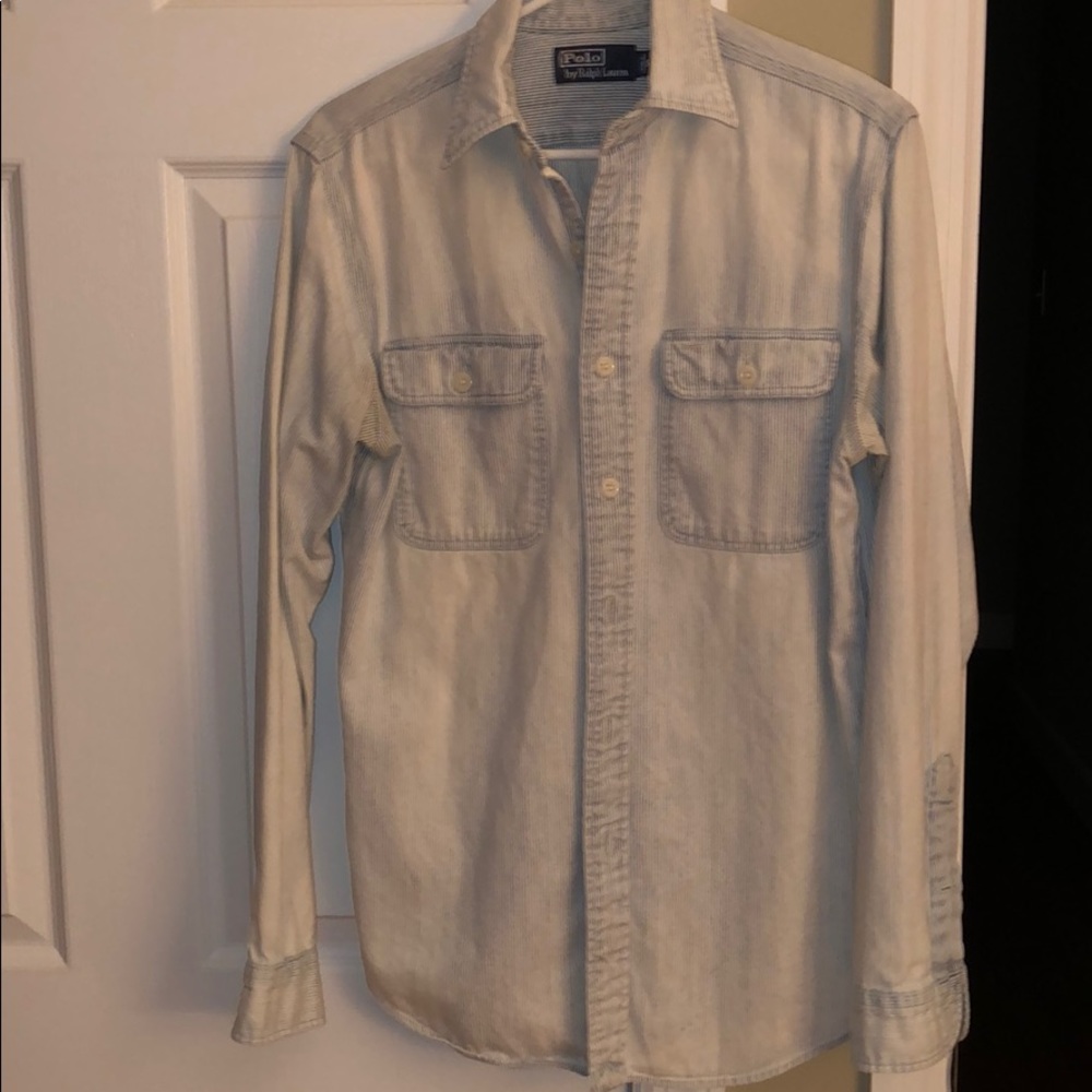 Ralph Lauren denim shirt like new